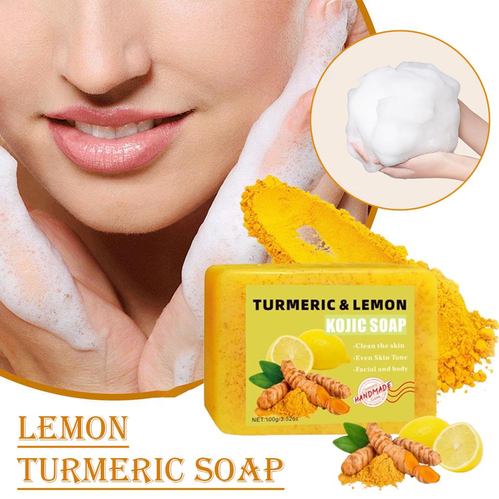 1/2 szt. Mydło z cytryną, kurk – Kojic Acid Soap recenzja i cena